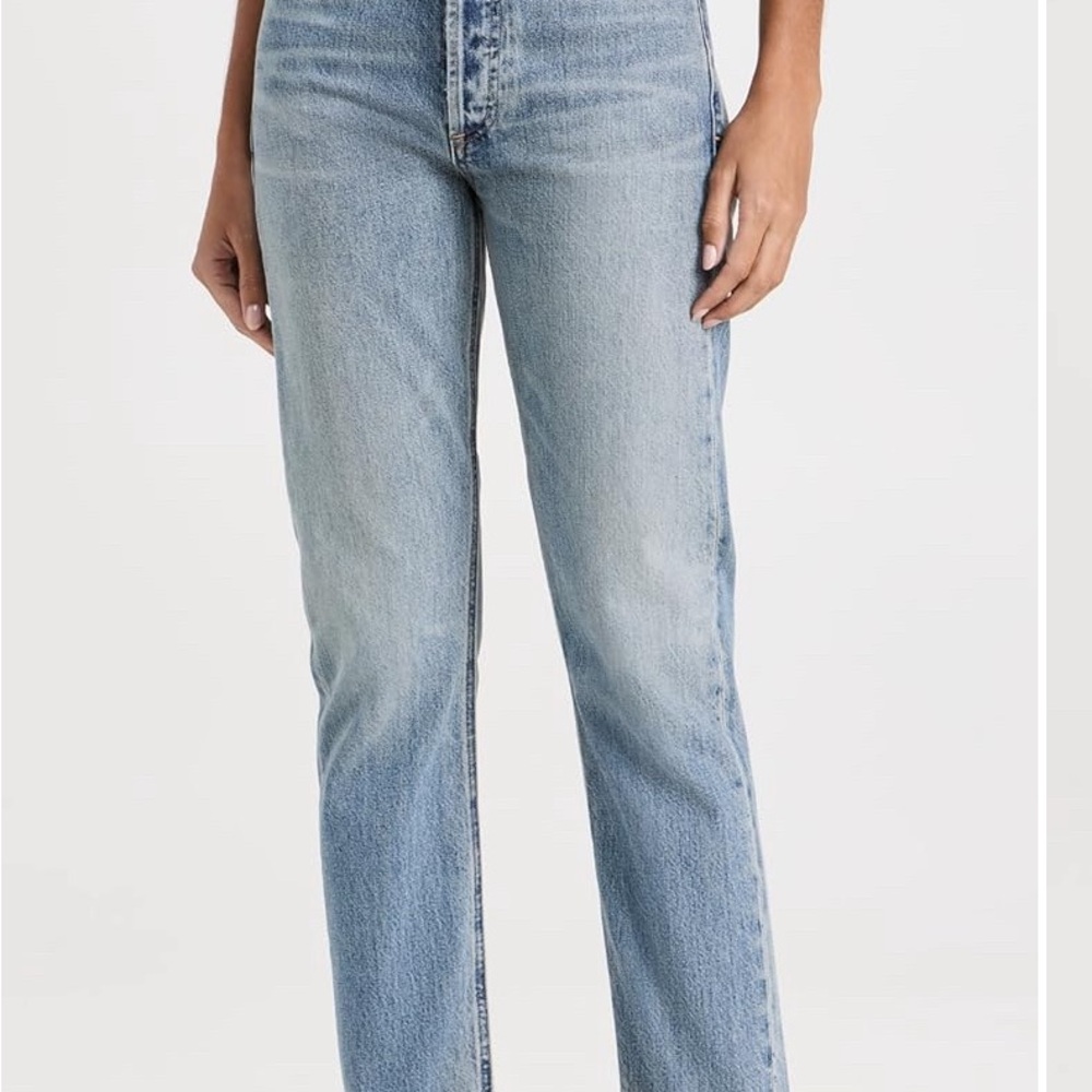 Citizens Of Humanity Blue Straight Leg Jeans
